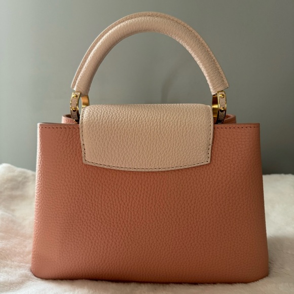 Louis Vuitton Capucines BB - Rose Trianon / Greige - Picture 4 of 17